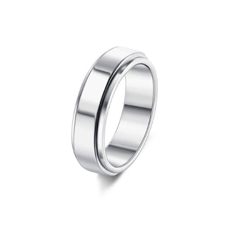 SteelCalm – Spinner Ring i Rostfritt Stål för Män & Pojkar