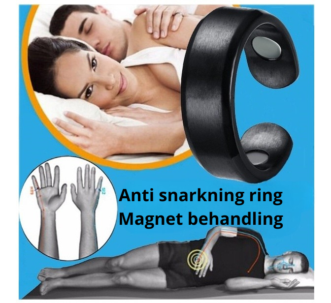 đ SnarkFri â Magnetisk Anti-Snarkring med Akupressur
