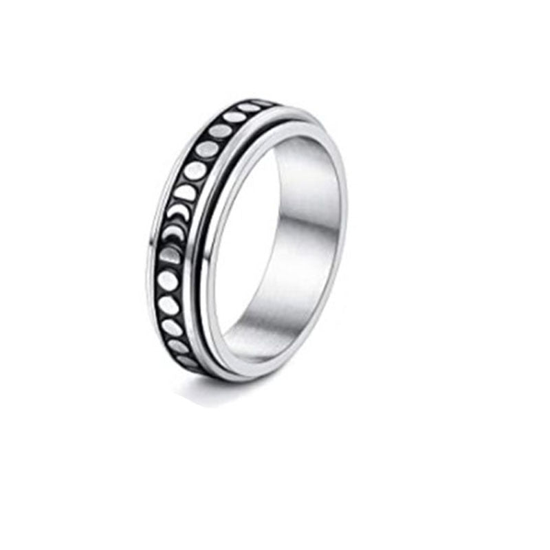SteelCalm – Spinner Ring i Rostfritt Stål för Män & Pojkar