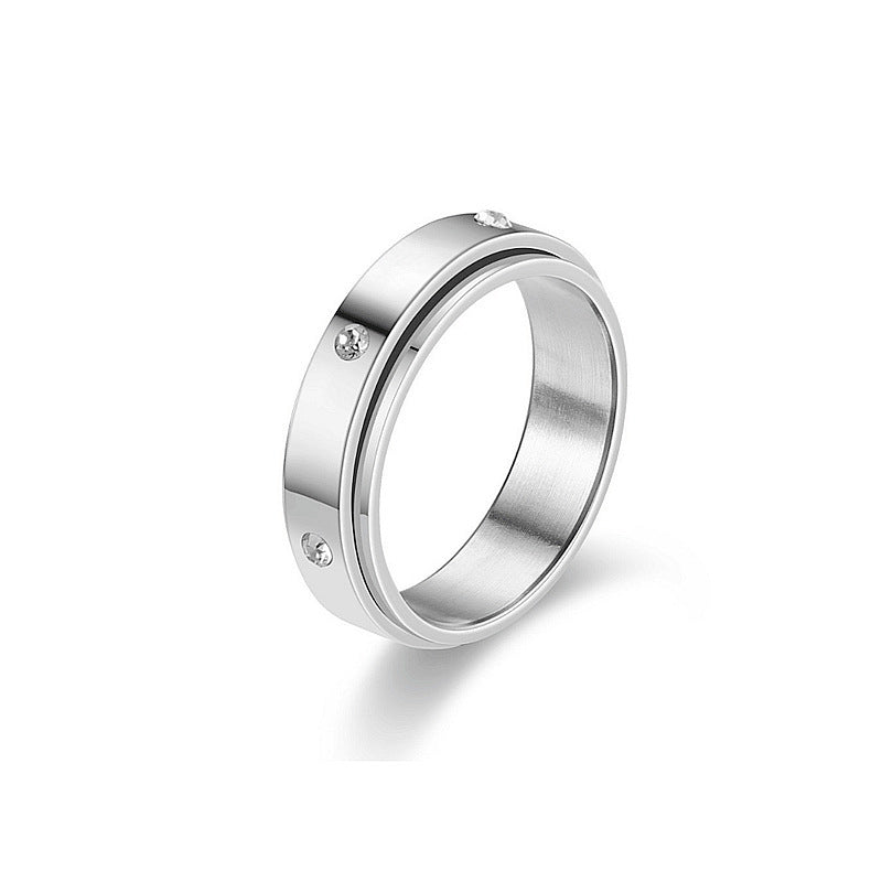 SteelCalm – Spinner Ring i Rostfritt Stål för Män & Pojkar